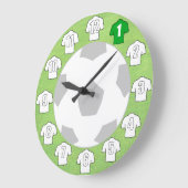Football Klok - met witte Shirten (Hoek)