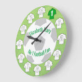 Football klok - Witte Shirten (Hoek)