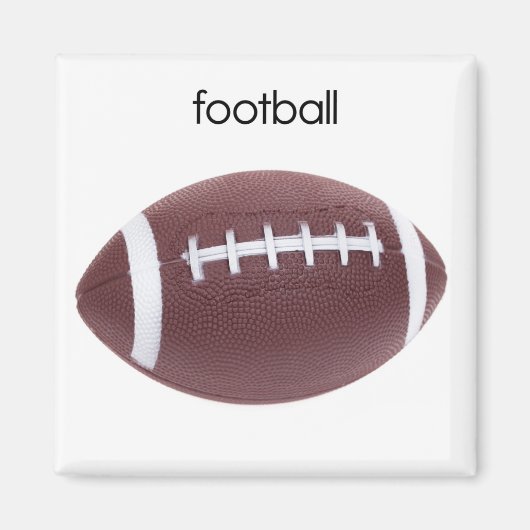 Football Koelkast Magnet (Voorkant)