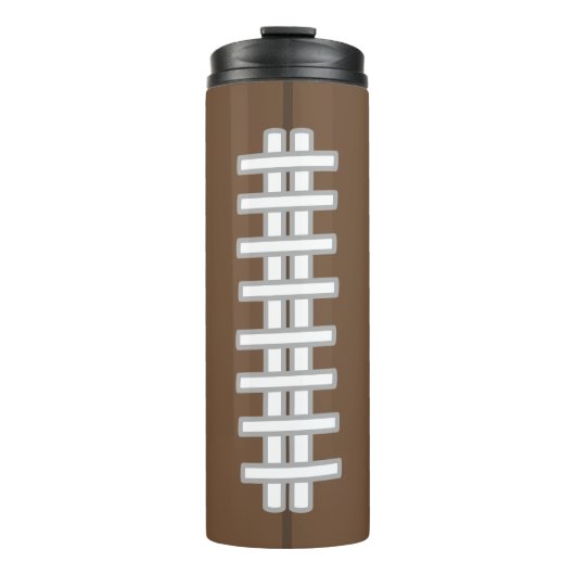 Football Koffie Thermische Tumbler Thermosbeker (Voorkant)