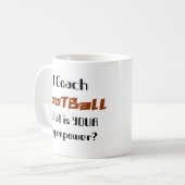 football koffiezet mok (Voorkant links)