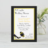 Football-koppels, zwart en geel kaart (Staand voorkant)