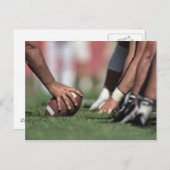 Football krammage briefkaart (Voorkant / Achterkant)