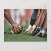 Football krammage briefkaart (Voorkant)