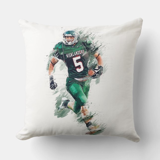 Football Kussen (Voorkant)