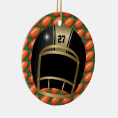 FOOTBALL LABEL / ORNAMENT - SRF (Rechts)