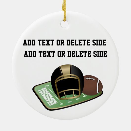 FOOTBALL LABEL / ORNAMENT - SRF (Achterkant)