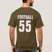 Football Laces T-shirt (Achterkant)