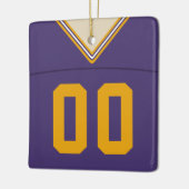  Football Lacrosse Jersey Ornament (Links)