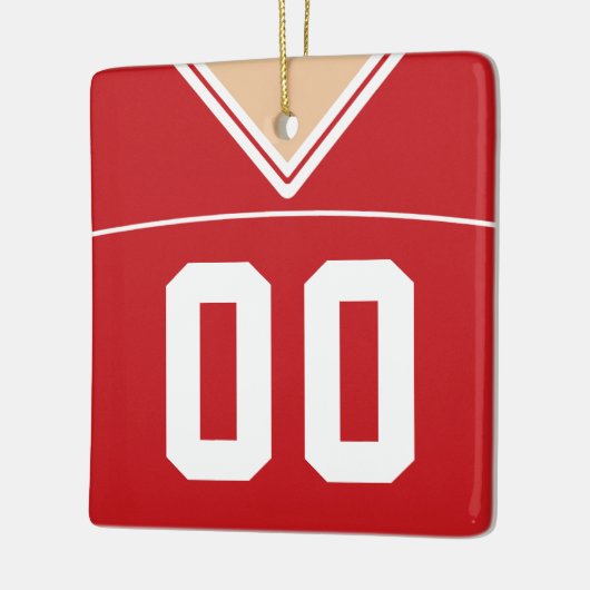  Football Lacrosse Jersey Ornament (Links)
