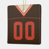  Football Lacrosse Jersey Ornament (Links)