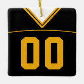  Football Lacrosse Jersey Ornament (Voorkant)