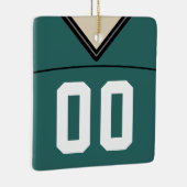  Football Lacrosse Jersey Ornament (Rechts)