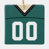  Football Lacrosse Jersey Ornament (Voorkant)
