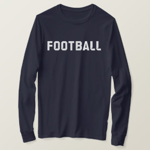 Football Lange T-shirt (aangepast)