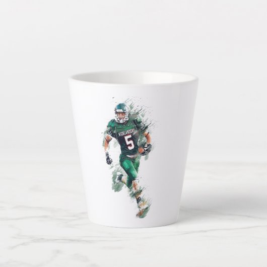 Football Latte Mok (Voorkant)