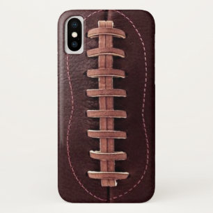  Football leder Laces Sports Case-Mate iPhone Case