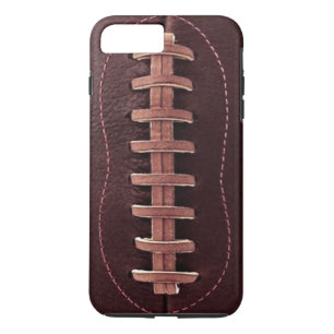 Football leder Laces Sports iPhone 8/7 Plus Hoesje