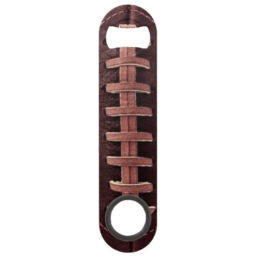  Football leder Laces Sports Speed Flessenopener (Achterkant)