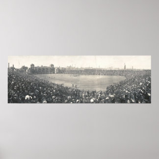 Football Legermarine Zwart wit Poster