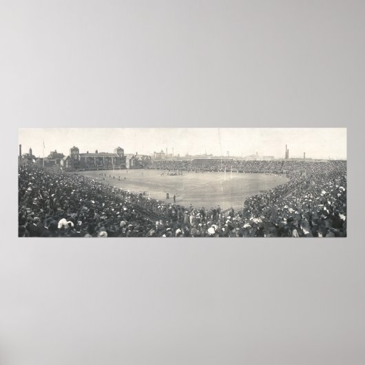  Football Legermarine Zwart wit Poster (Voorkant)