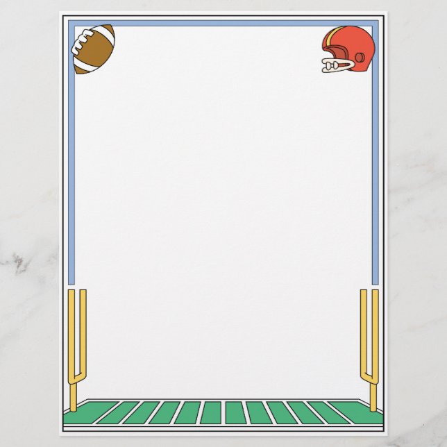 Football Letterhead (Voorkant)