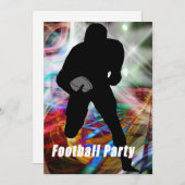 Football Lichtpartij Kaart (Voorkant / Achterkant)