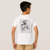 football liefhebber kinder t-shirt (Achterkant volledig)