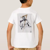 football liefhebber kinder t-shirt (Achterkant)