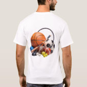 Football liefhebbers t-shirt (Achterkant)