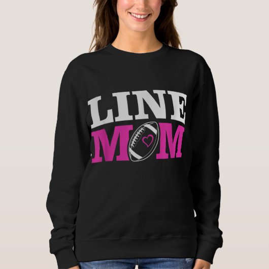 Football Lineman Mam Line Mam Trui (Voorkant)