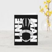 Football Lineman - Offensive Defensive Line Kaart (Gele Bloem)