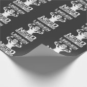 Football Lineman omdat de terugval Heros nodig hee Cadeaupapier (Hoek)