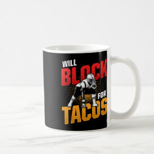 Football Lineman voor tacos offensief defensief pl Koffiemok
