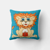 Football Lion Kussen (Achterkant)