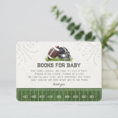 Football Little All Star Boeken voor Baby Insert Informatiekaartje (Staand voorkant)
