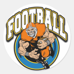 Football Logo Ronde Sticker