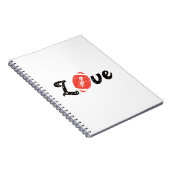 Football Love Notitieboek (Rechterzijde)