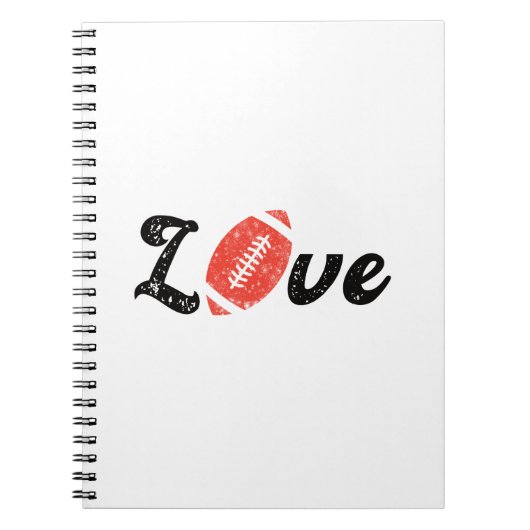 Football Love Notitieboek (Voorkant)