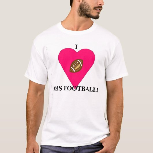 Football Love T-shirt (Voorkant)