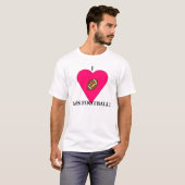 Football Love T-shirt (Voorkant volledig)