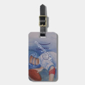 Football Lover Bagagelabel (Voorkant verticaal)