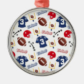 Football Lover Christmas Ornament Keepsake (Voorkant)