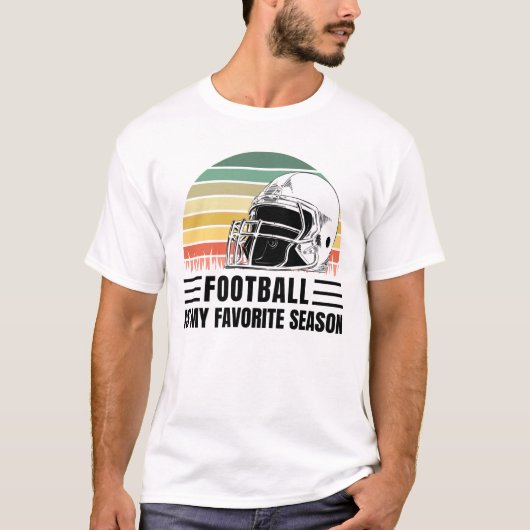 Football Lovers Funny Gift T-shirt (Voorkant)