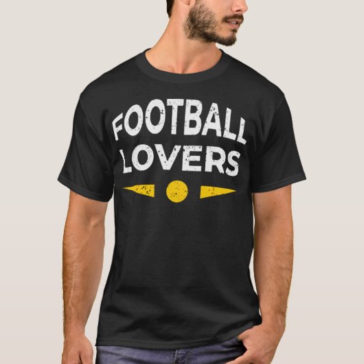 Football lovers t-shirt (Voorkant)