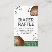 Football Luier Raffle Kaarten (Voorkant)
