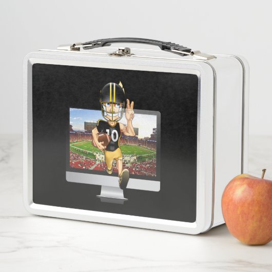 Football lunchbox! (In situ)