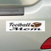 Football Mam Bumpersticker (Op auto)