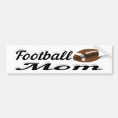 Football Mam Bumpersticker (Voorkant)