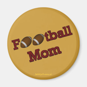 Football Mam Cute Magneet
